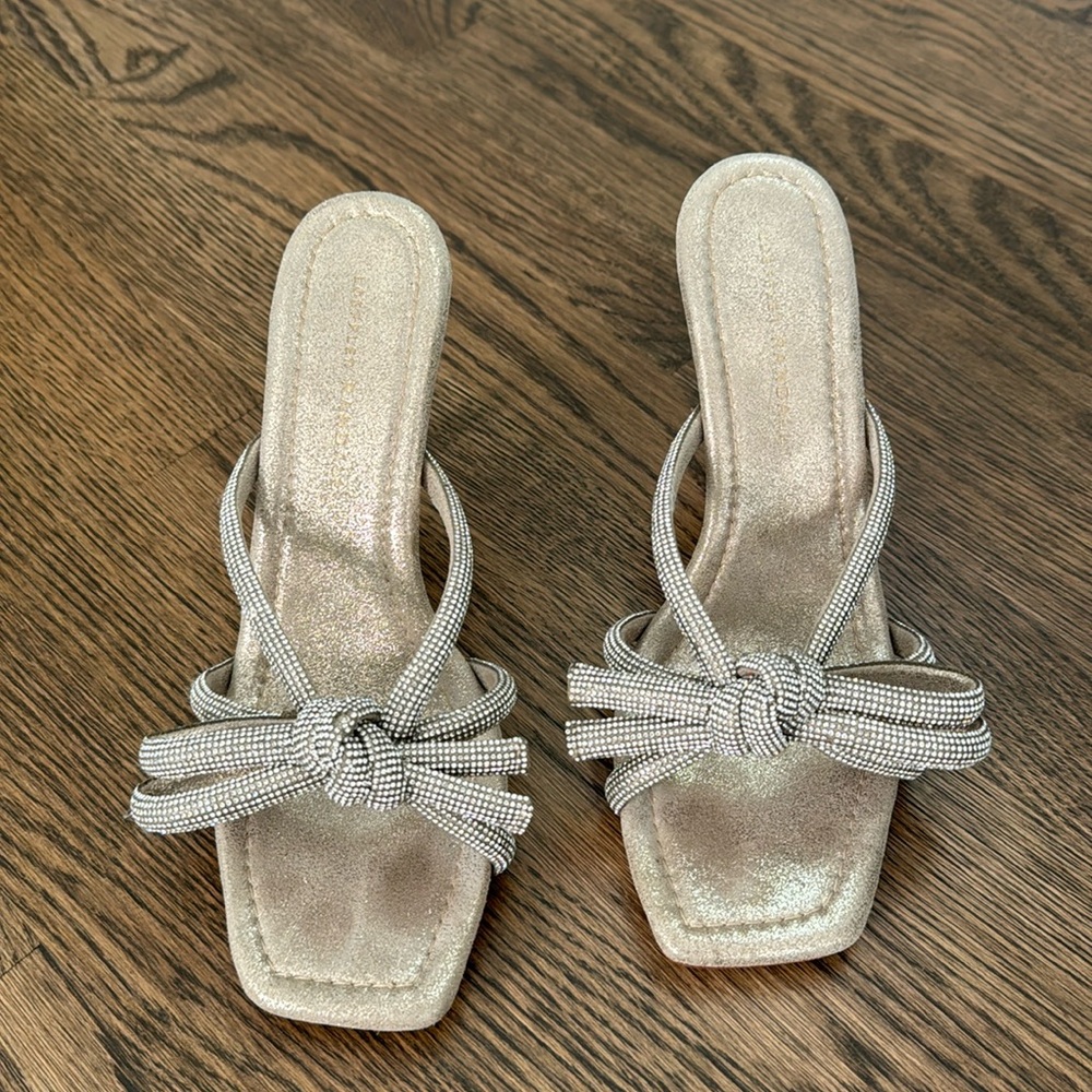 Loeffler Randal Crystal Embellished Margi Shoes
